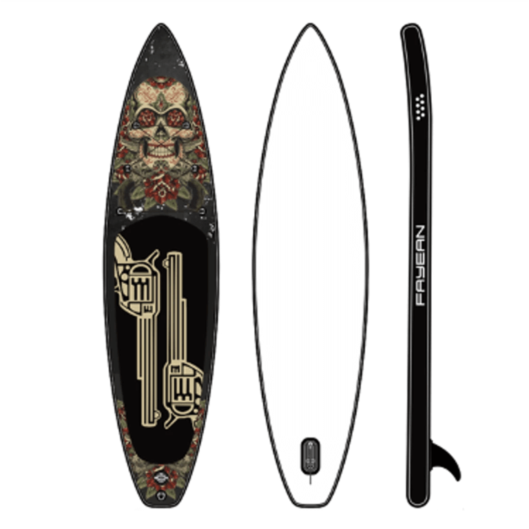 SKULL SUP 10'6 Inflatable Stand Up Paddle Board - The SUP Outlet